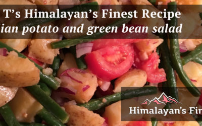 Big T’s Italian potato and green bean salad