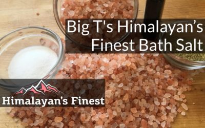 Himalayan’s Finest pink bath salts