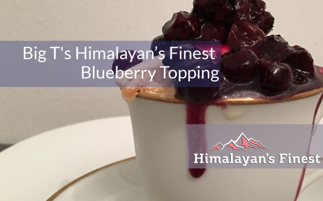Himalayan’s Finest Blueberry Topping