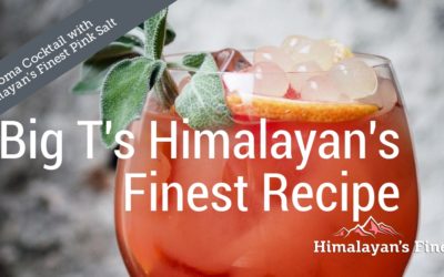 Paloma Cocktail with Himalayan’s Finest Pink Salt