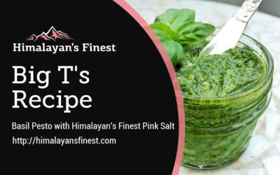 HIMALAYAN’S FINEST PINK SALT BASIL PESTO