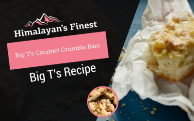 Big T’s caramel crumble bars