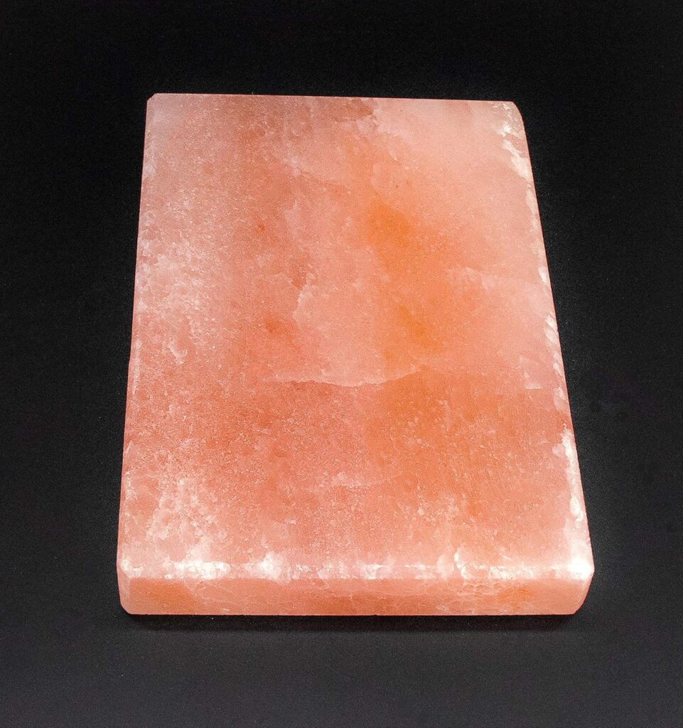 Spantik Himalayan Salt Block Cooking Plate 12 x 8 x 1.5 Inch for Cooking Grilling Cutting and Serving Food Grade Rock Salt Stone Unique Gifts for Smoker Griller Men Women Fathers  Cooks